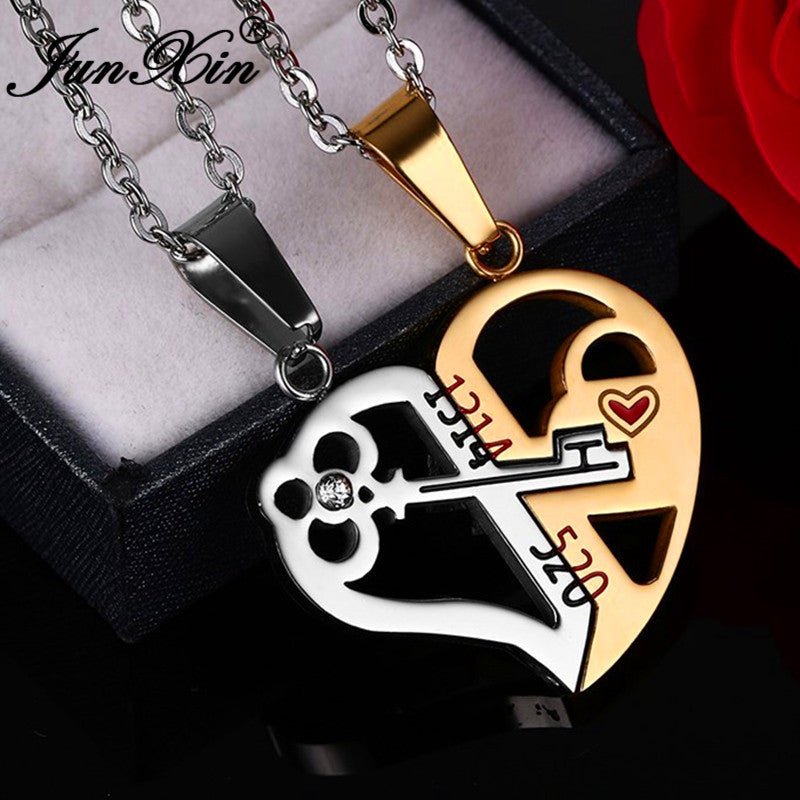 Love Key Couple Necklace - Good Life Goods