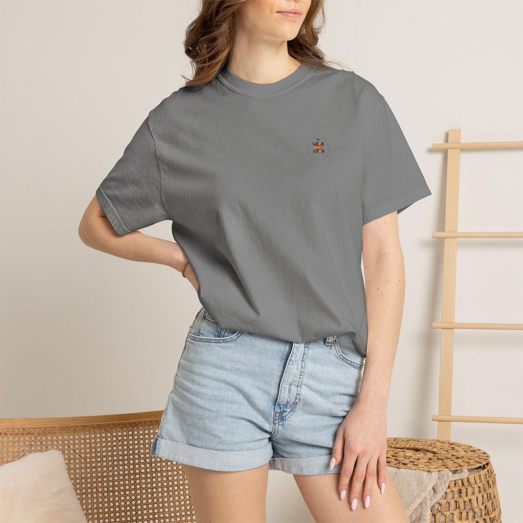 Love Out Loud T-Shirt — Retro Bold Graphic Tee - Good Life Goods