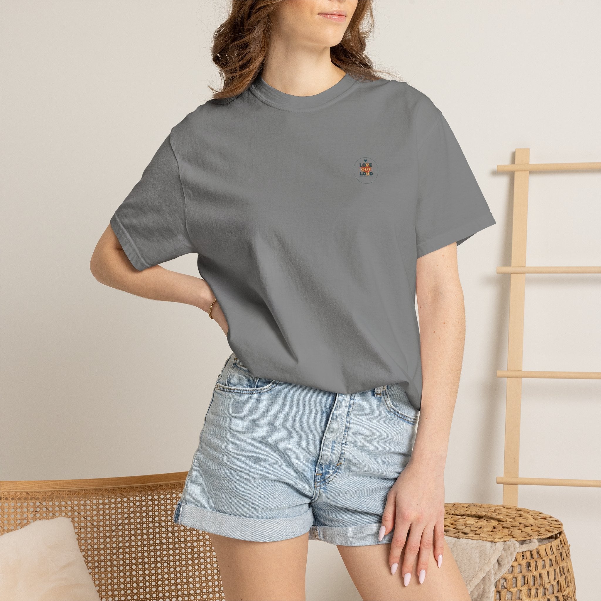 Love Out Loud T-Shirt — Retro Bold Graphic Tee - Good Life Goods