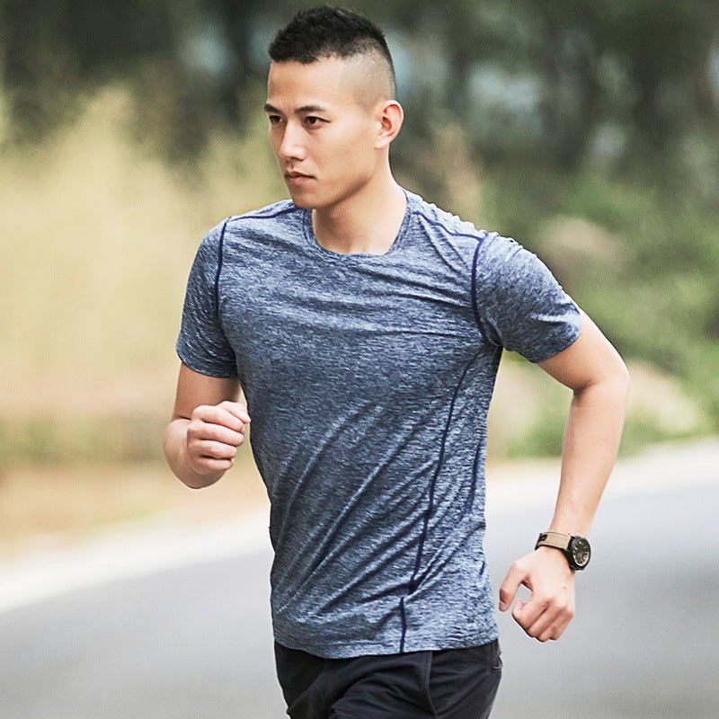 Men's Athletic Short Sleeve Training Top – Lightweight Performance Fit - Good Life Goods