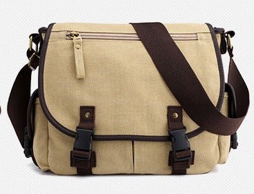 Men's Canvas Messenger Bag - Good Life Goods