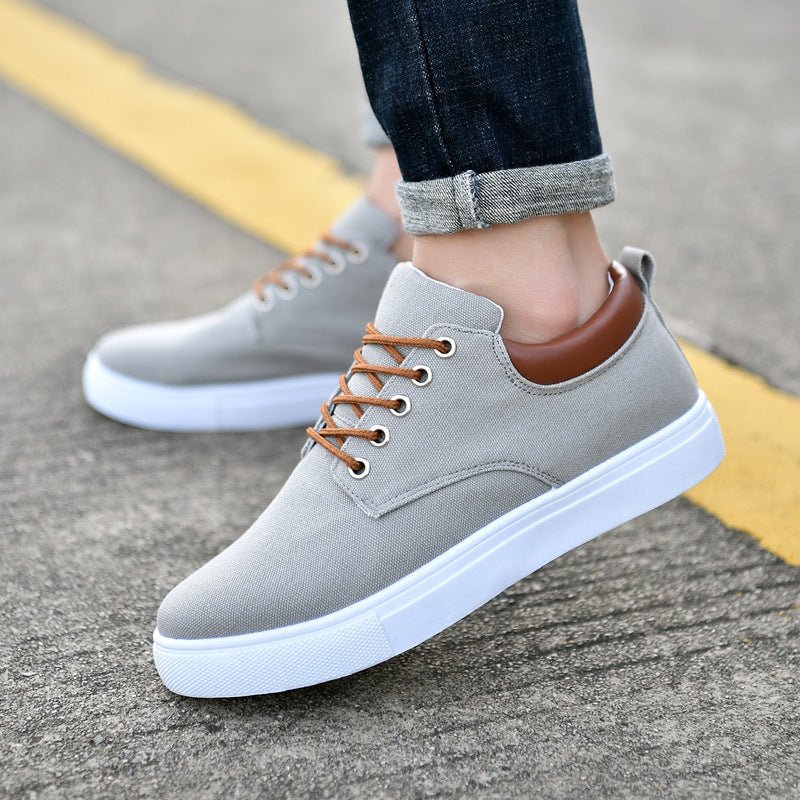 Men's Canvas Sneakers - Extended Sizes - Good Life Goods