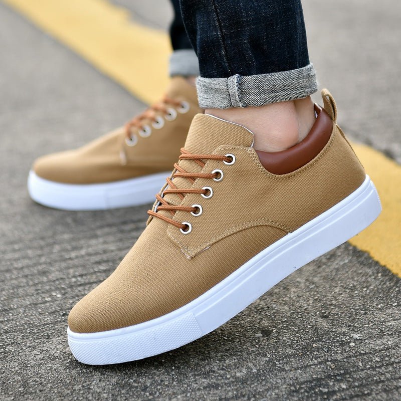 Men's Canvas Sneakers - Extended Sizes - Good Life Goods