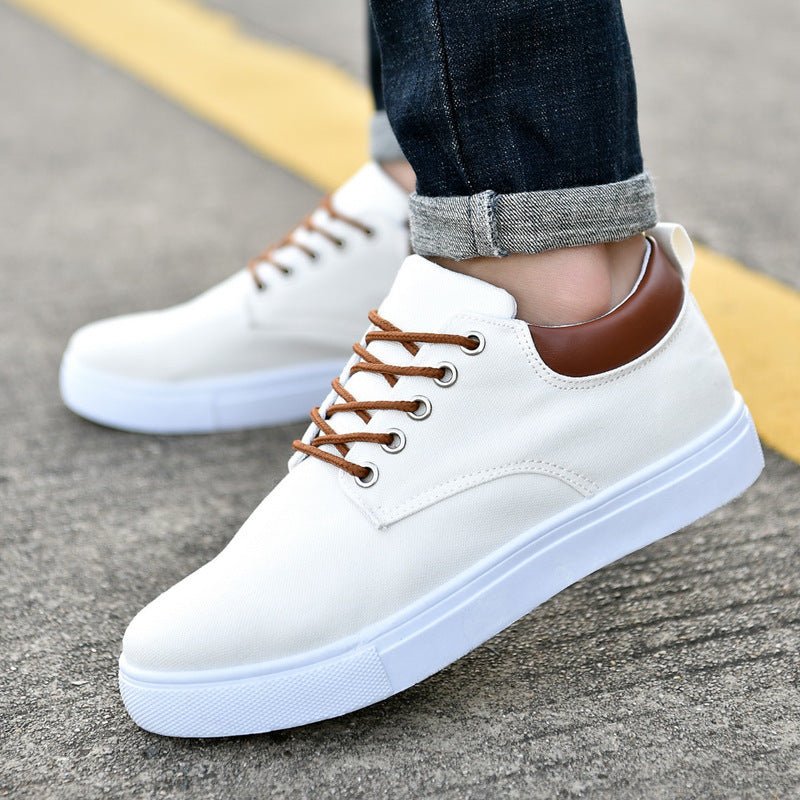 Men's Canvas Sneakers - Extended Sizes - Good Life Goods