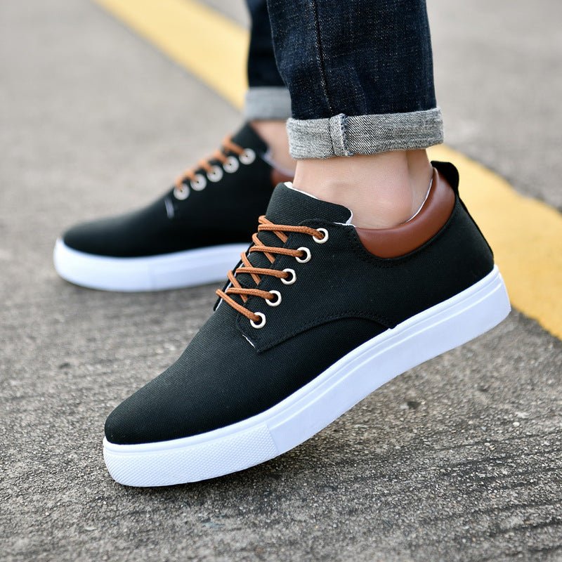 Men's Canvas Sneakers - Extended Sizes - Good Life Goods