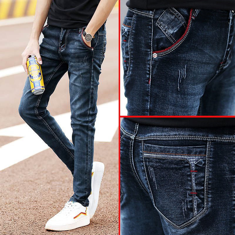 Men's Classic Stretch Denim Jeans – Comfortable Everyday Fit - Good Life Goods