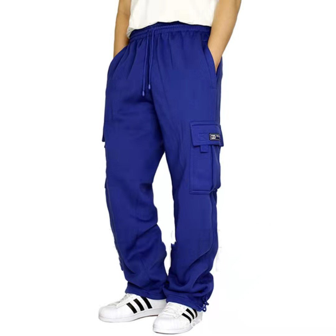 Men's Elastic Waist Jogger Pants – Drawstring Athletic Sweatpants - Good Life Goods