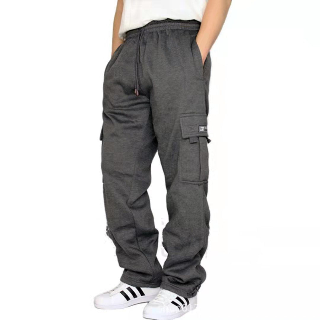 Men's Elastic Waist Jogger Pants – Drawstring Athletic Sweatpants - Good Life Goods