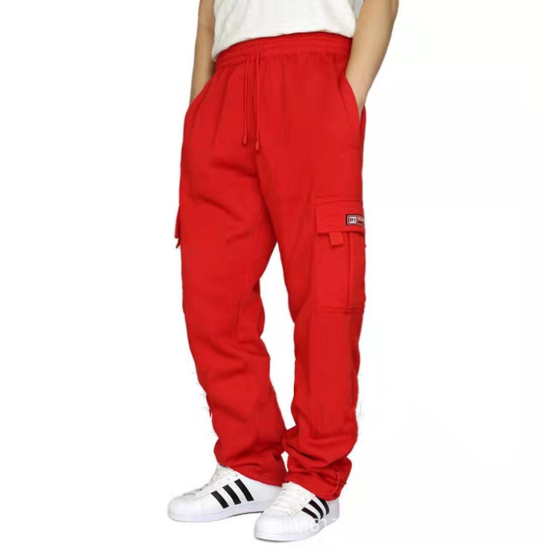 Men's Elastic Waist Jogger Pants – Drawstring Athletic Sweatpants - Good Life Goods