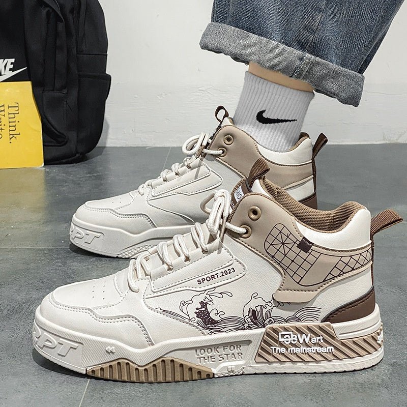 Men's High - Top Casual Sneakers - Good Life Goods
