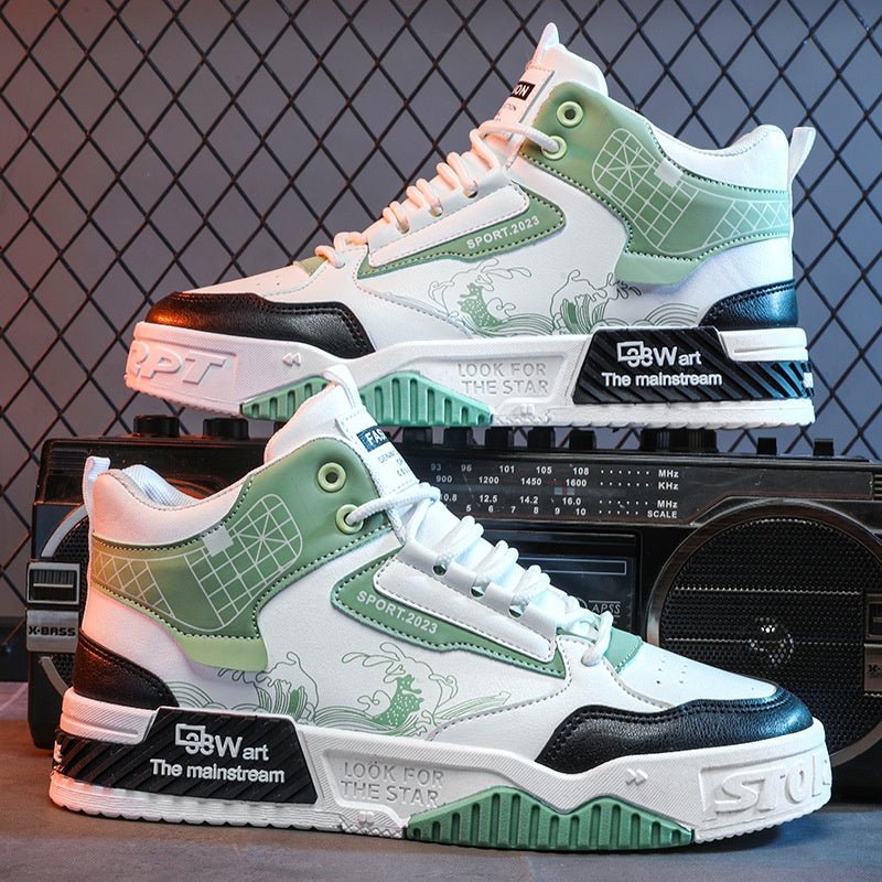 Men's High - Top Casual Sneakers - Good Life Goods