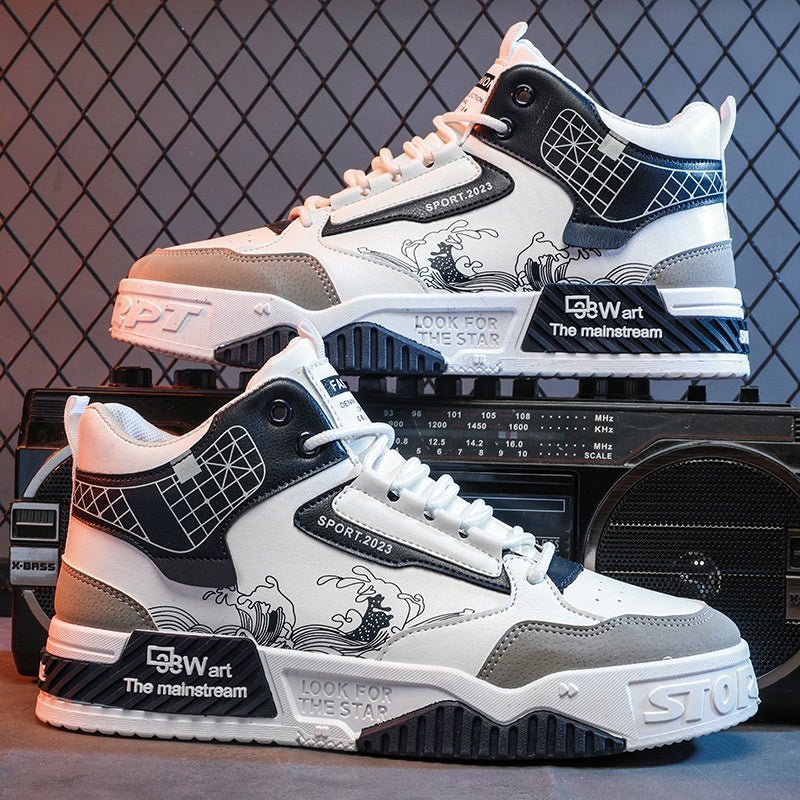 Men's High - Top Casual Sneakers - Good Life Goods