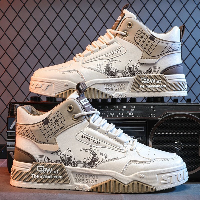 Men's High - Top Casual Sneakers - Good Life Goods