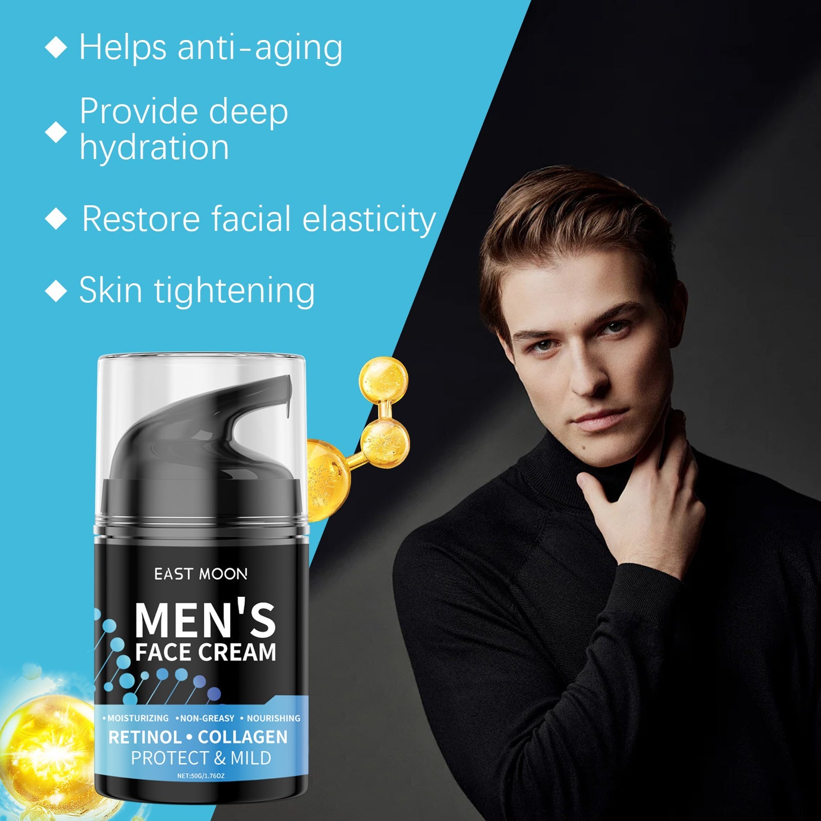 Men's Hydrating Face Cream - Good Life Goods