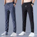 Men's Loose Straight Drawstring Sweatpants – Korean Style Casual Trousers - Good Life Goods