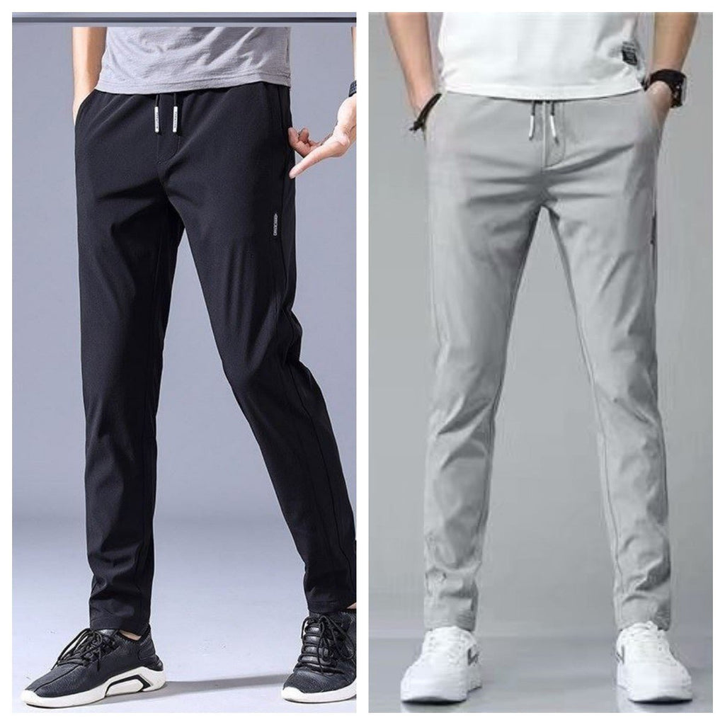 Men's Loose Straight Drawstring Sweatpants – Korean Style Casual Trousers - Good Life Goods