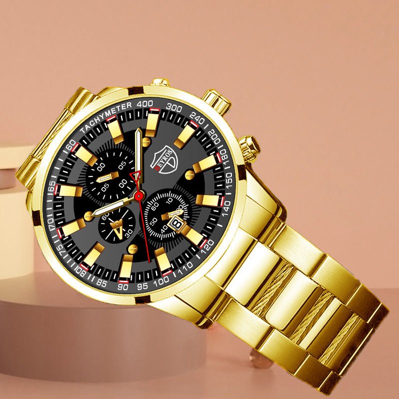 Men's Luminous Steel Watch - Good Life Goods
