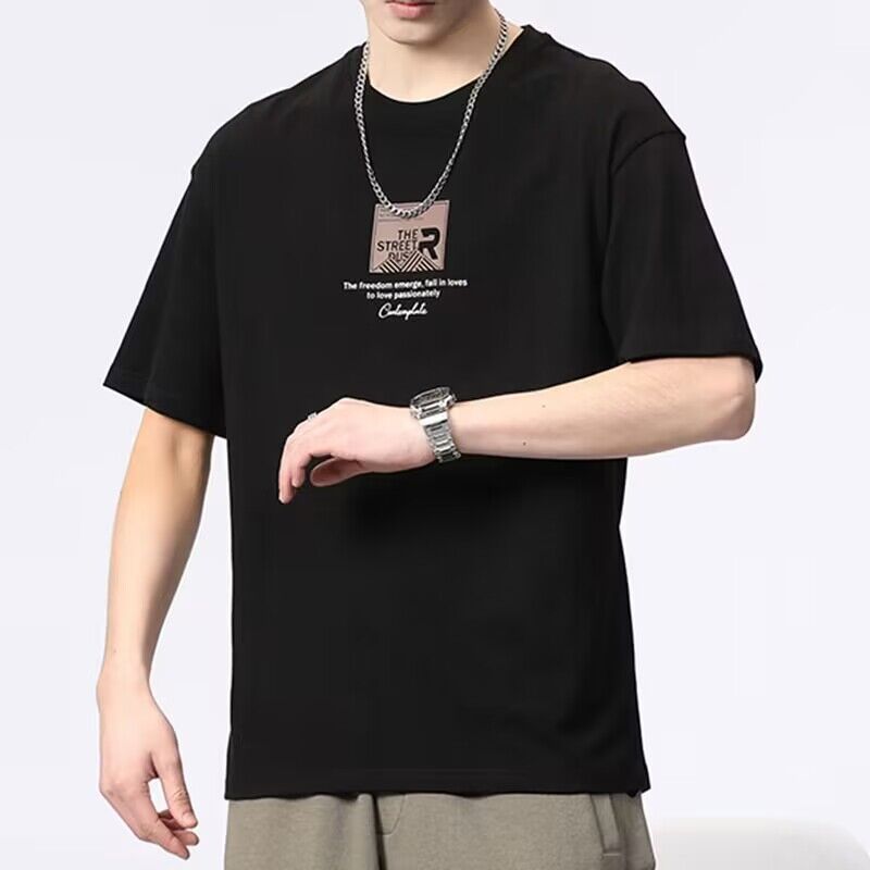 Men's Pure Cotton Casual Short Sleeve T-Shirt – Relaxed Everyday Fit - Good Life Goods