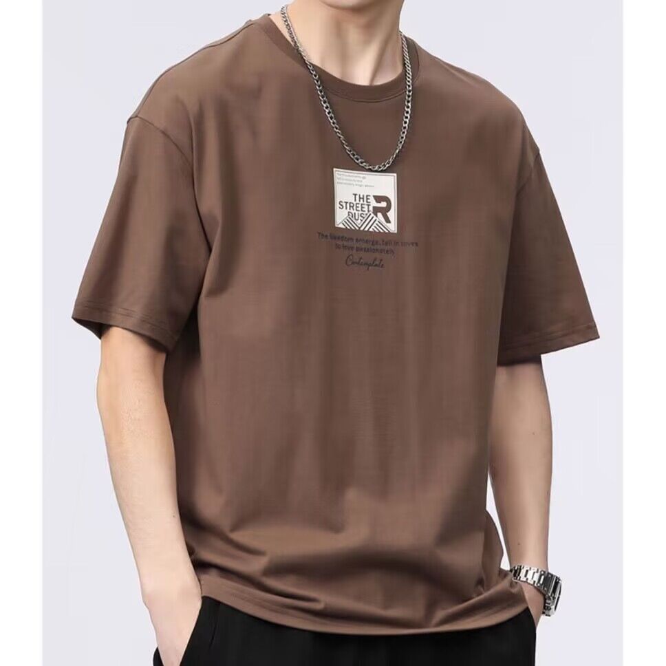 Men's Pure Cotton Casual Short Sleeve T-Shirt – Relaxed Everyday Fit - Good Life Goods