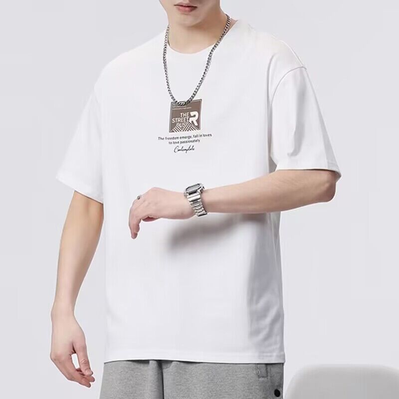 Men's Pure Cotton Casual Short Sleeve T-Shirt – Relaxed Everyday Fit - Good Life Goods