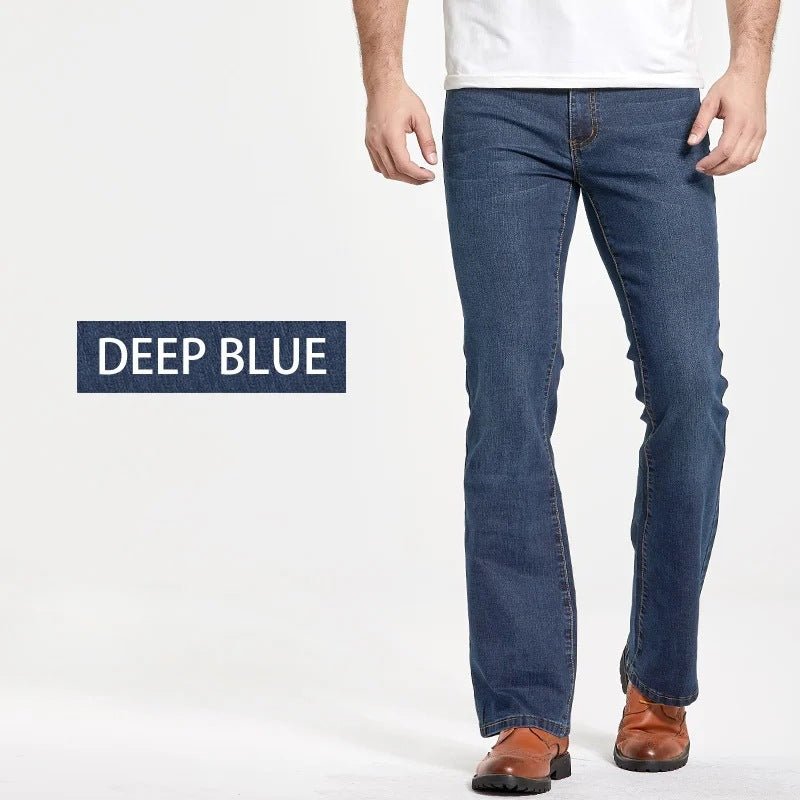 Men's Slim Fit Ultra - Stretch Jeans – Casual Everyday Denim - Good Life Goods