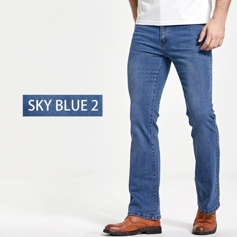 Men's Slim Fit Ultra - Stretch Jeans – Casual Everyday Denim - Good Life Goods