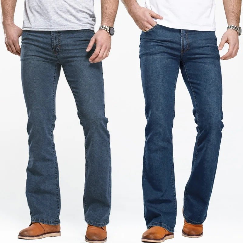Men's Slim Fit Ultra - Stretch Jeans – Casual Everyday Denim - Good Life Goods