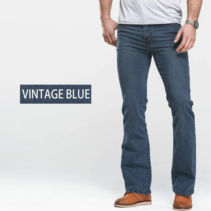 Men's Slim Fit Ultra - Stretch Jeans – Casual Everyday Denim - Good Life Goods