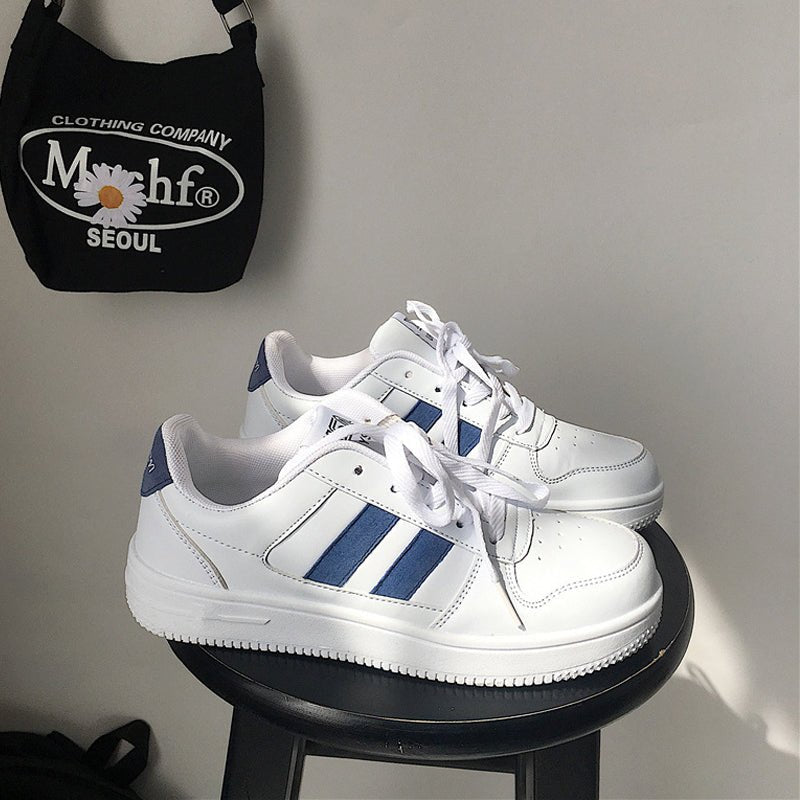Men's White Low - Top Sneakers - Good Life Goods