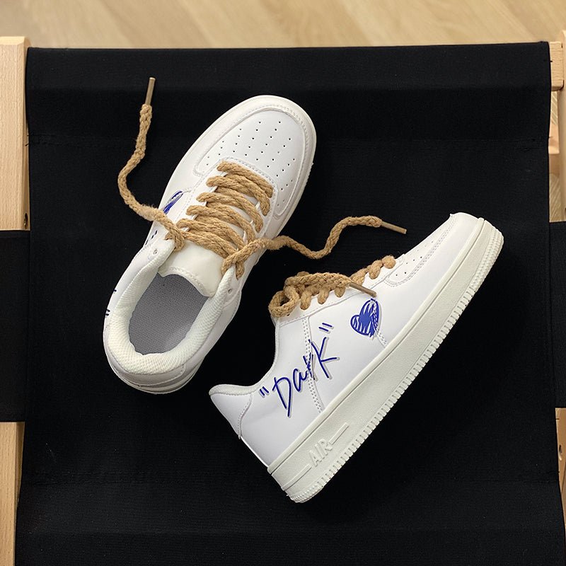 Men's White Low - Top Sneakers - Good Life Goods