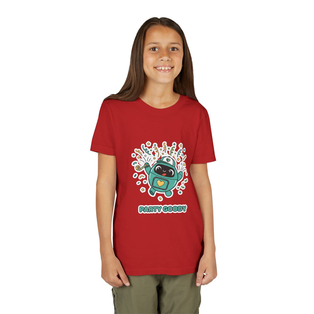 Party Goody Youth T-Shirt | Goody Universe Celebration Kids Robot Tee - Good Life Goods
