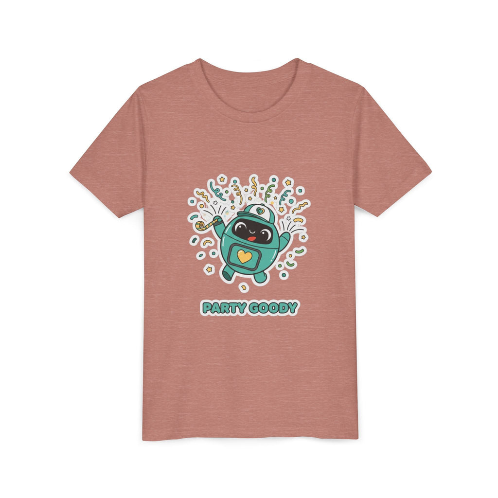 Party Goody Youth T-Shirt | Goody Universe Celebration Kids Robot Tee - Good Life Goods
