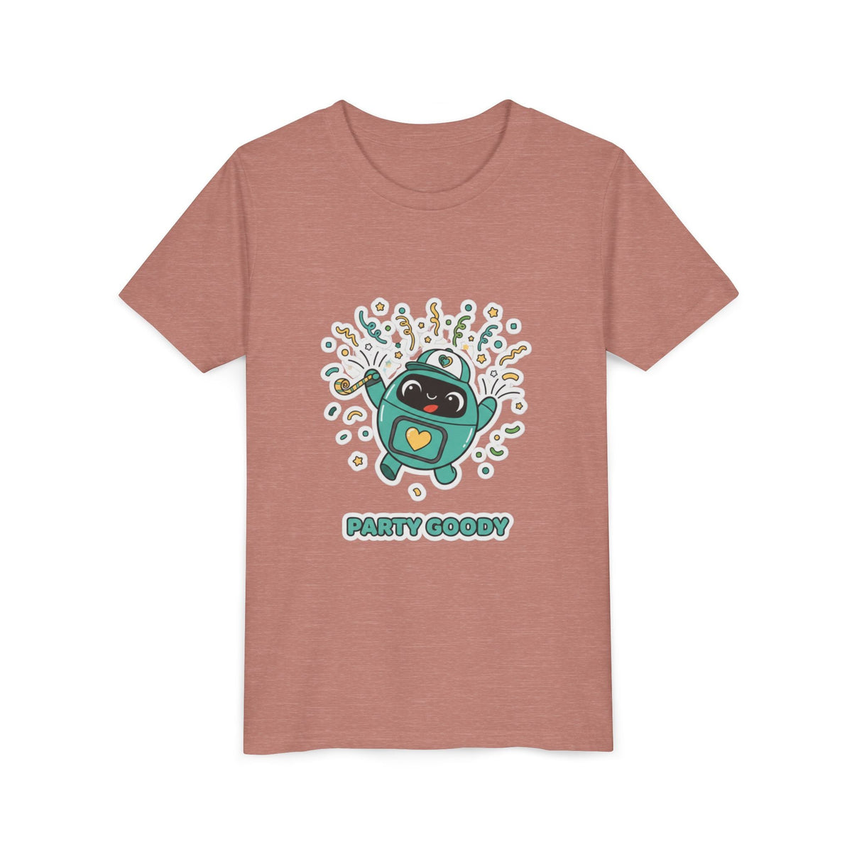 Party Goody Youth T-Shirt | Goody Universe Celebration Kids Robot Tee - Good Life Goods