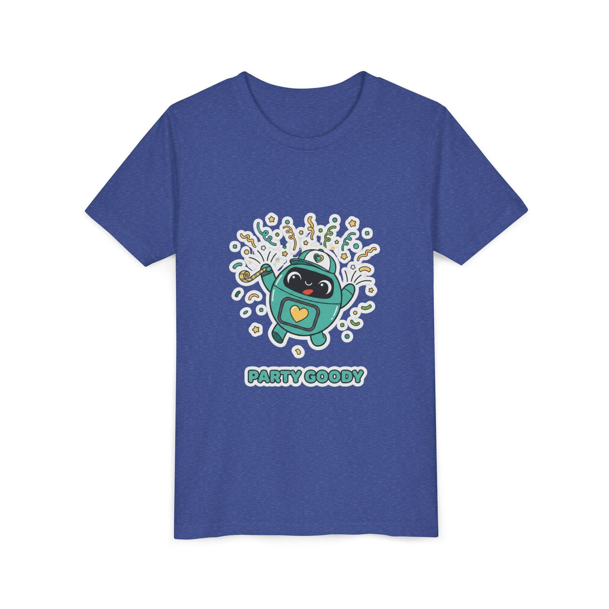 Party Goody Youth T-Shirt | Goody Universe Celebration Kids Robot Tee - Good Life Goods