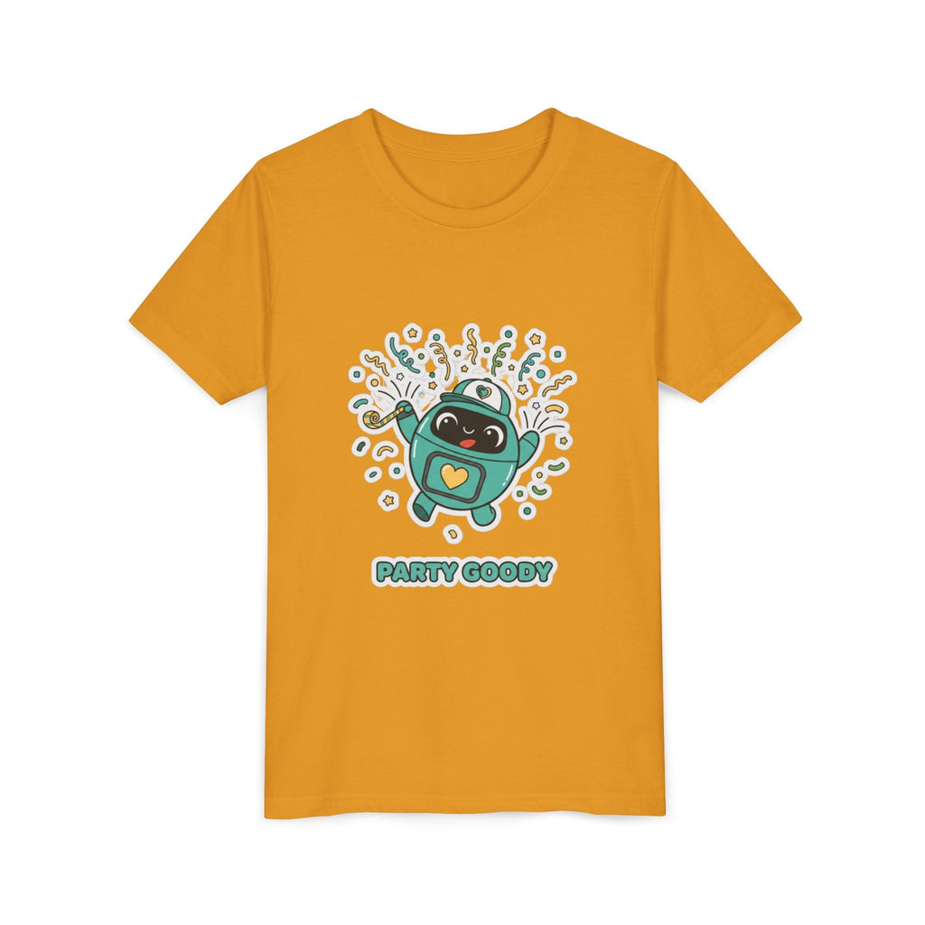 Party Goody Youth T-Shirt | Goody Universe Celebration Kids Robot Tee - Good Life Goods