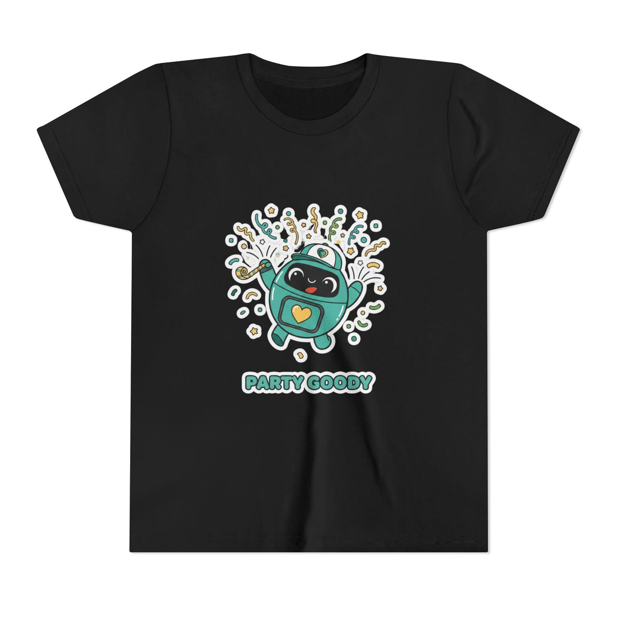 Party Goody Youth T-Shirt | Goody Universe Celebration Kids Robot Tee - Good Life Goods