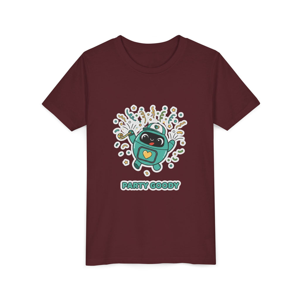 Party Goody Youth T-Shirt | Goody Universe Celebration Kids Robot Tee - Good Life Goods