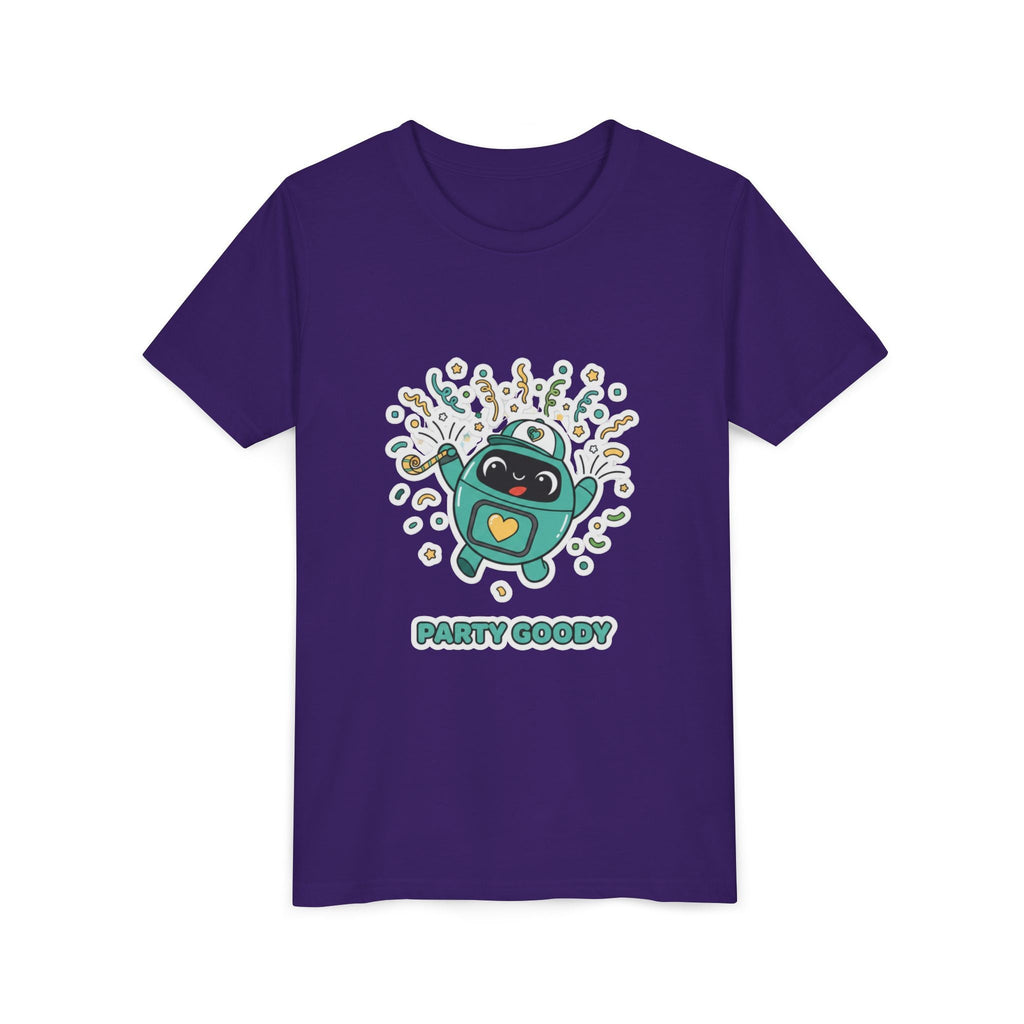 Party Goody Youth T-Shirt | Goody Universe Celebration Kids Robot Tee - Good Life Goods