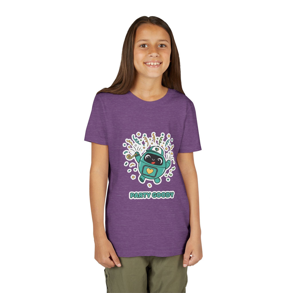Party Goody Youth T-Shirt | Goody Universe Celebration Kids Robot Tee - Good Life Goods