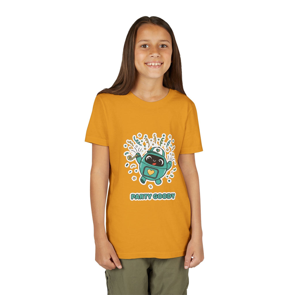 Party Goody Youth T-Shirt | Goody Universe Celebration Kids Robot Tee - Good Life Goods