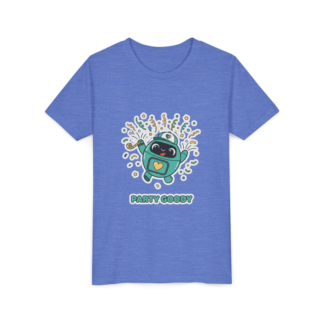 Party Goody Youth T-Shirt | Goody Universe Celebration Kids Robot Tee - Good Life Goods