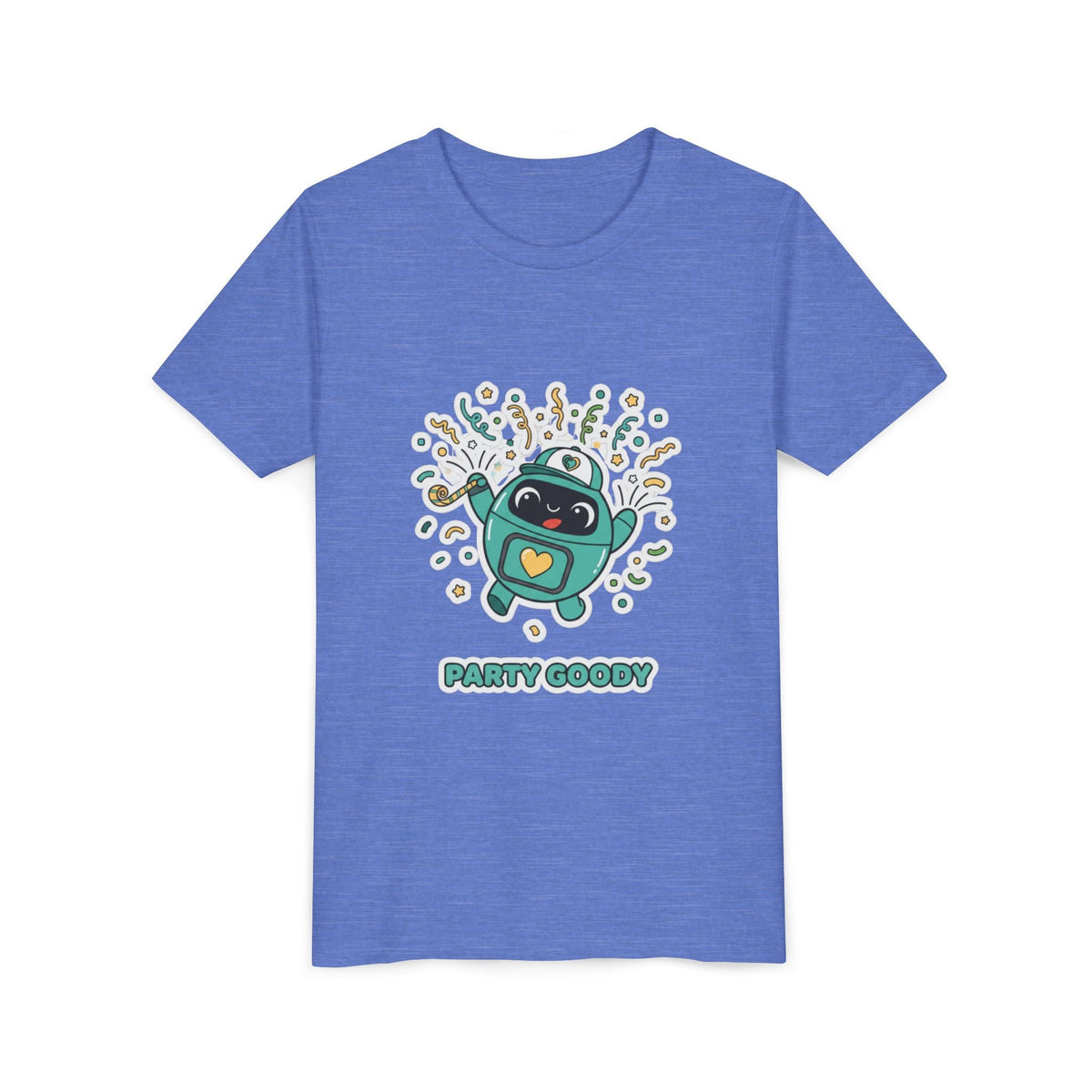 Party Goody Youth T-Shirt | Goody Universe Celebration Kids Robot Tee - Good Life Goods
