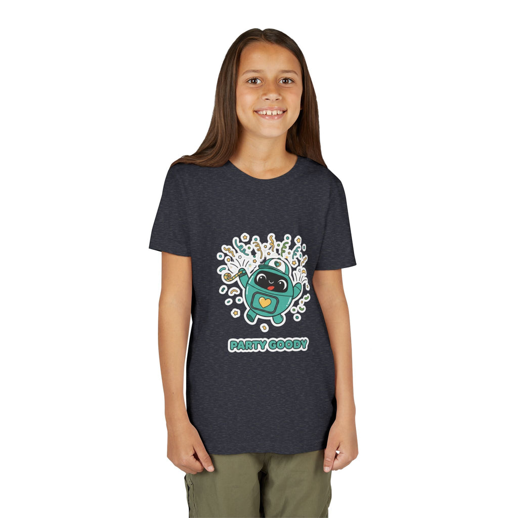 Party Goody Youth T-Shirt | Goody Universe Celebration Kids Robot Tee - Good Life Goods