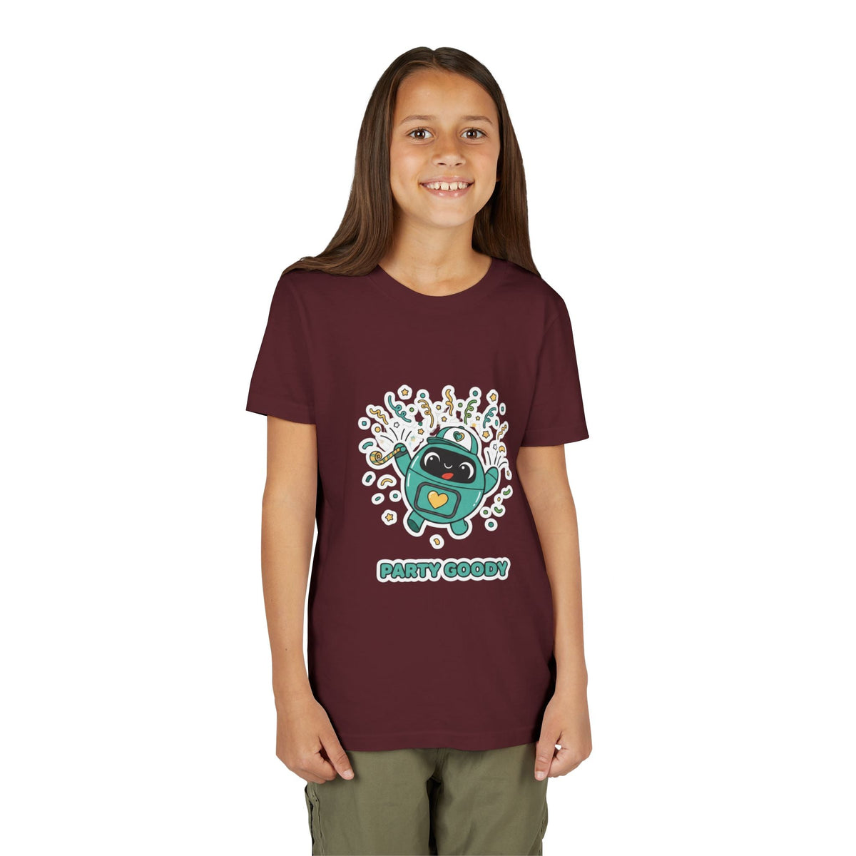 Party Goody Youth T-Shirt | Goody Universe Celebration Kids Robot Tee - Good Life Goods