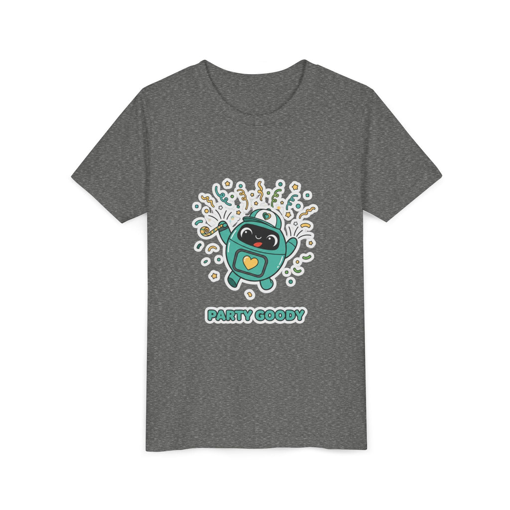Party Goody Youth T-Shirt | Goody Universe Celebration Kids Robot Tee - Good Life Goods