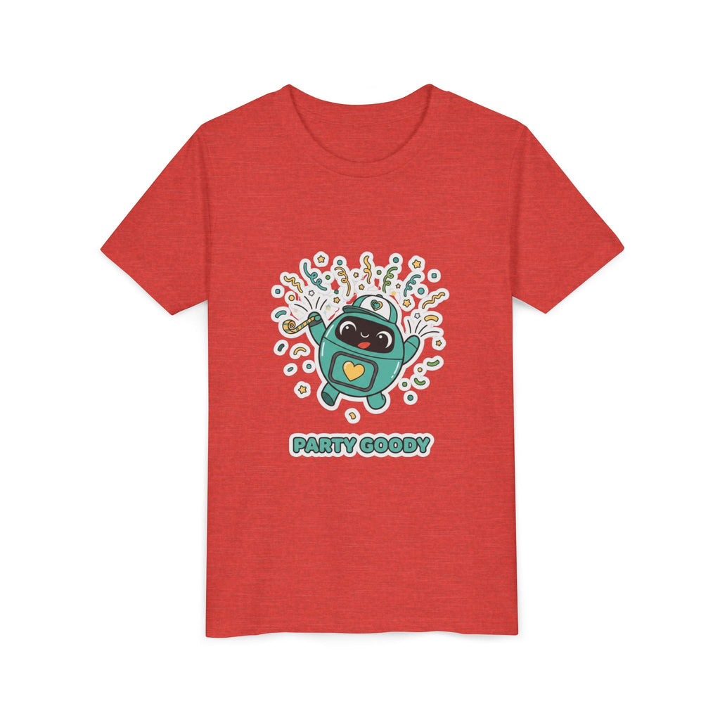 Party Goody Youth T-Shirt | Goody Universe Celebration Kids Robot Tee - Good Life Goods