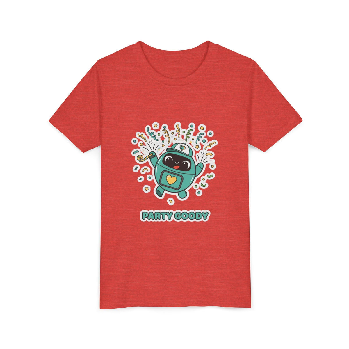 Party Goody Youth T-Shirt | Goody Universe Celebration Kids Robot Tee - Good Life Goods