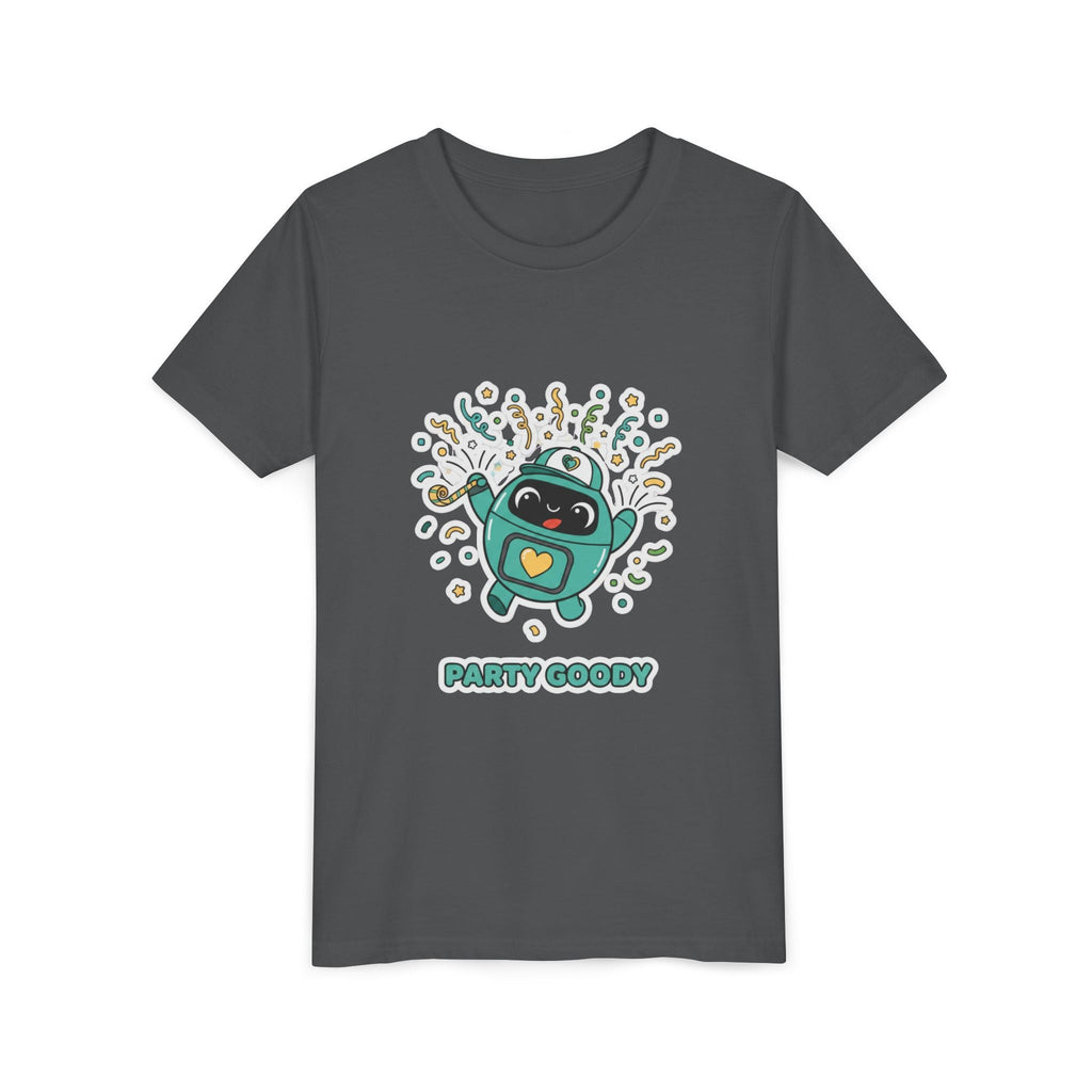 Party Goody Youth T-Shirt | Goody Universe Celebration Kids Robot Tee - Good Life Goods