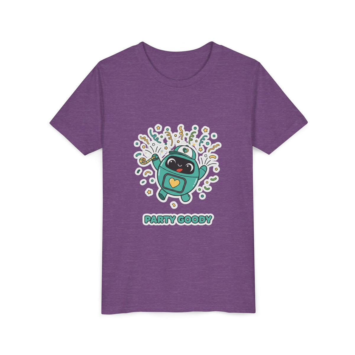 Party Goody Youth T-Shirt | Goody Universe Celebration Kids Robot Tee - Good Life Goods