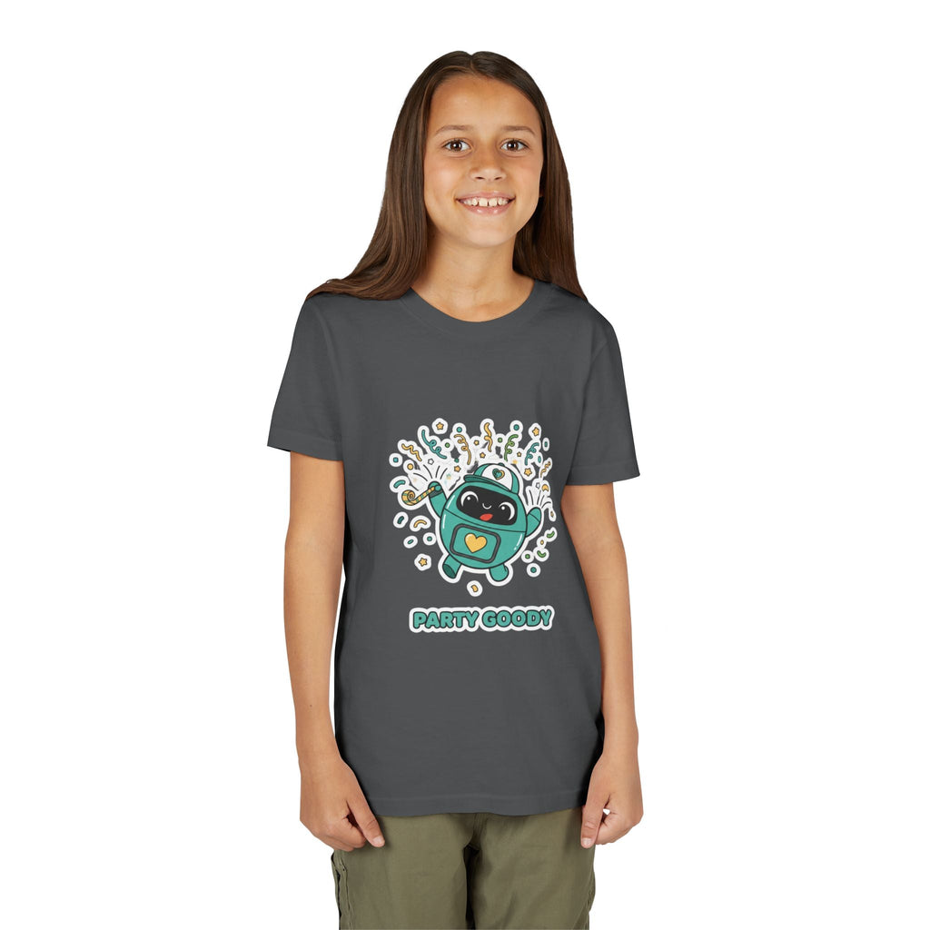 Party Goody Youth T-Shirt | Goody Universe Celebration Kids Robot Tee - Good Life Goods